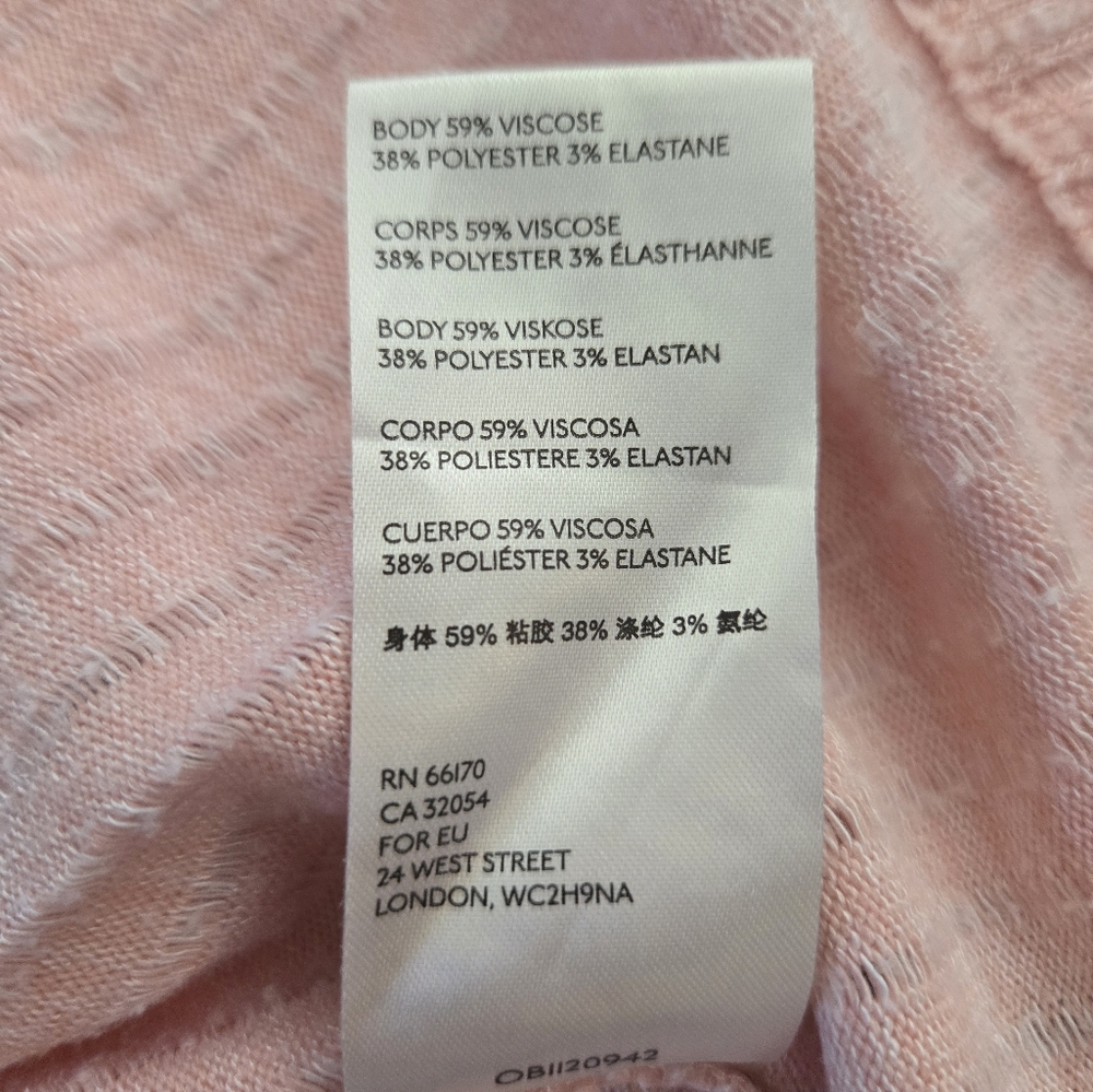 Maeve By Anthropologie Cowl Neck Baby Pink Soft Cozy Sweater - Picture 10 of 11